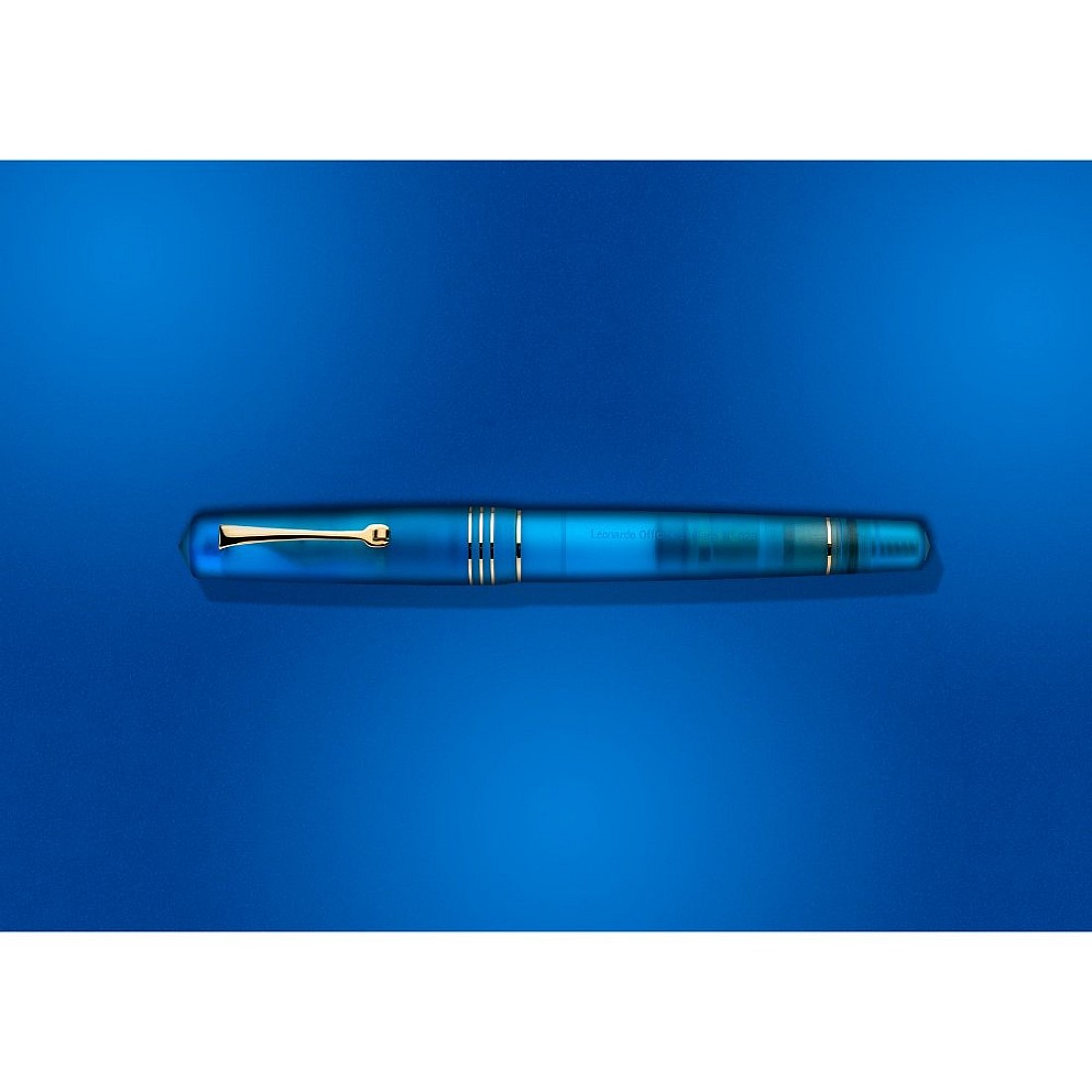 Leonardo Momento Zero Grande Pura Demonstrator Blue Acqua RT Fountain pen