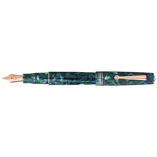 Leonardo Momento Zero Iride Green Blue RGT Fountain pen