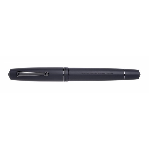 Leonardo Momento Zero Matte All Black Fountain pen
