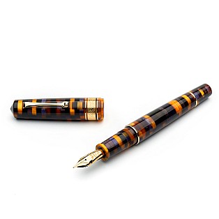 Leonardo Momento Zero Grande Mosaico Anemone GT Fountain pen