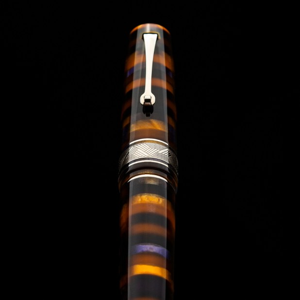 Leonardo Momento Zero Grande Mosaico Anemone ST Fountain pen