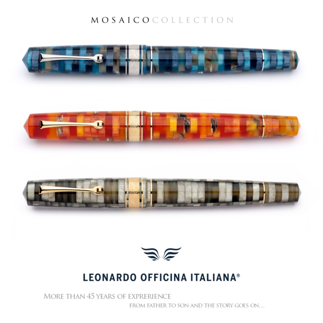 Leonardo Mosaico Chiaroscuro GT Fountain pen