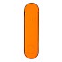 Leonardo Italian Leather Pen Sleeve Orange Pen Pouch (Single)
