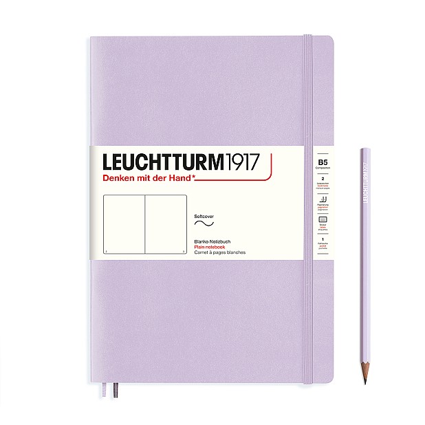 Leuchtturm1917 Softcover Notebook Composition B5 Lilac