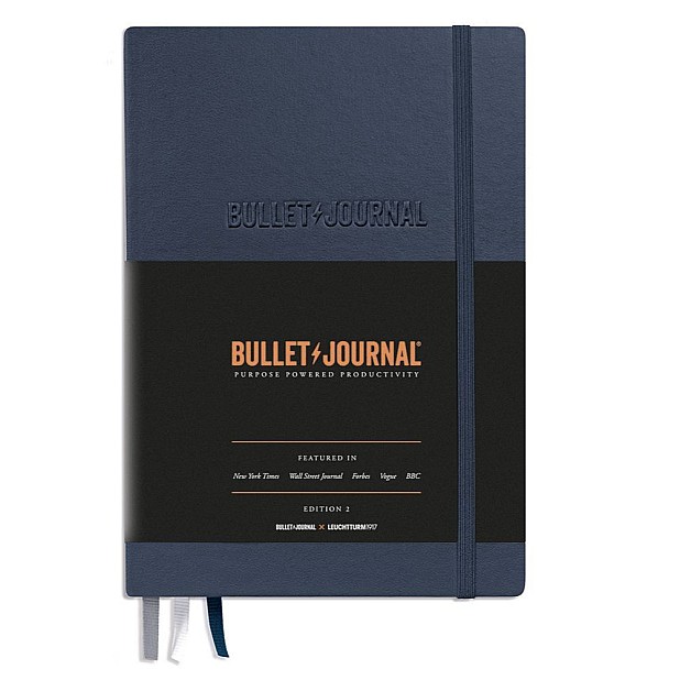 Leuchtturm1917 Bullet Journal Edition 2 Blue Notebook Medium A5