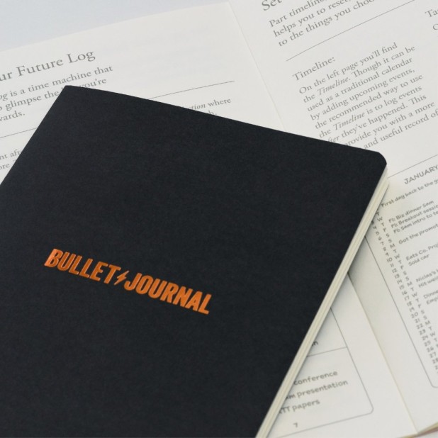 Leuchtturm1917 Bullet Journal Edition 2 Zwart Notitieboek Medium A5
