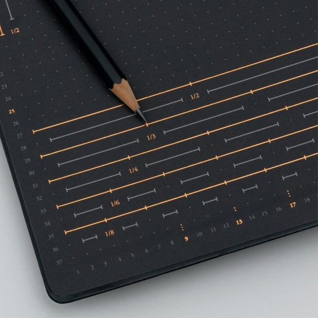 Leuchtturm1917 Bullet Journal Edition 2 Zwart Notitieboek Medium A5