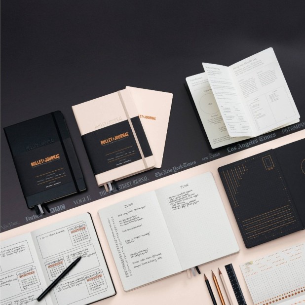 Leuchtturm1917 Bullet Journal Edition 2 Zwart Notitieboek Medium A5