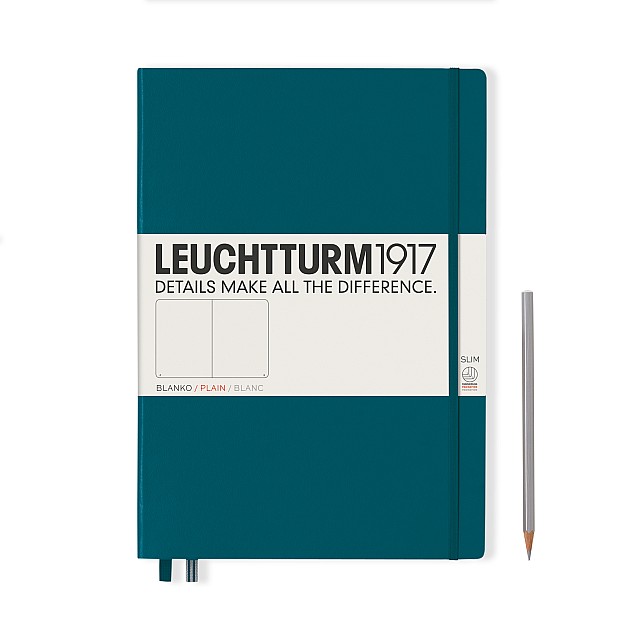 Leuchtturm1917 Notebook Master Slim A4+ Pacific Green