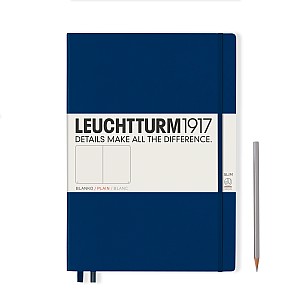 Leuchtturm1917 Notebook Master Slim A4+ Navy