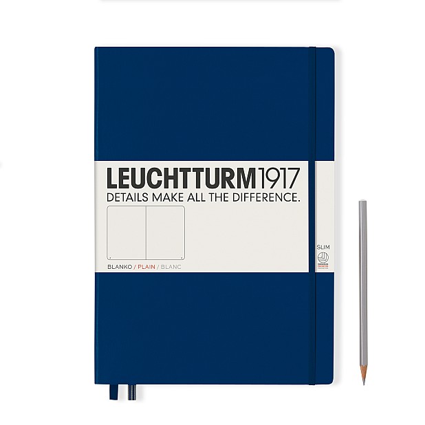 Leuchtturm1917 Notebook Master Slim A4+ Navy