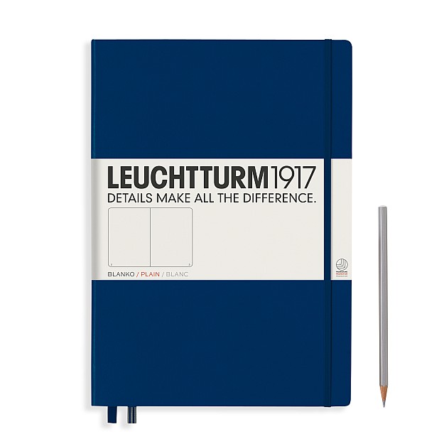 Leuchtturm1917 Notebook Master A4+ Navy