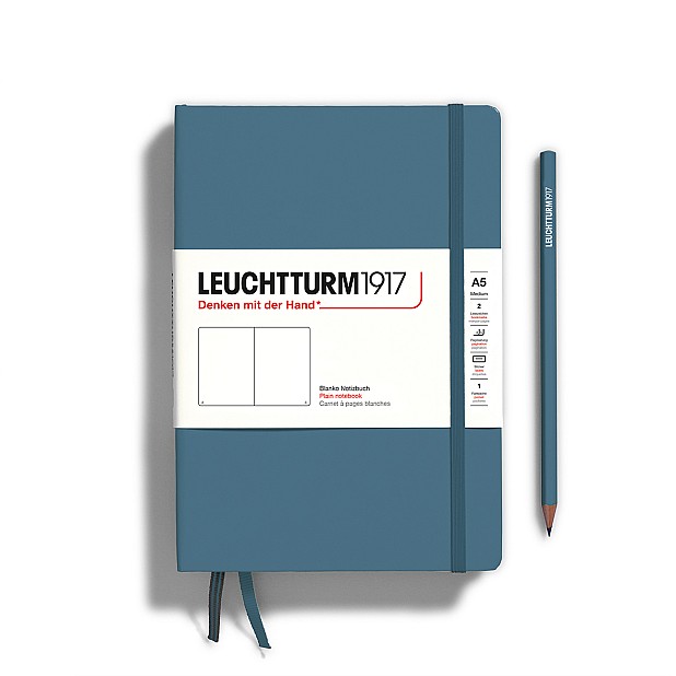 Leuchtturm1917 Notebook Medium A5 Stone Blue