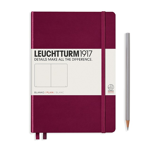 Leuchtturm1917 Notebook Medium A5 Port Red