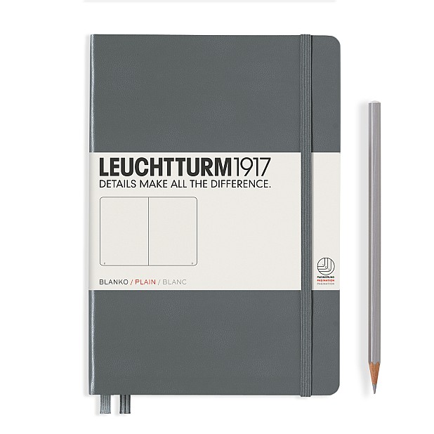 Leuchtturm1917 Notebook Medium A5 Anthracite