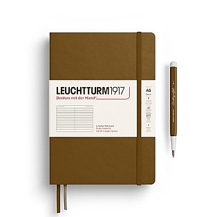 Leuchtturm1917 Notebook Medium A5 Spice Brown Leuchtturm1917 Notebook Medium A5 Spice Brown