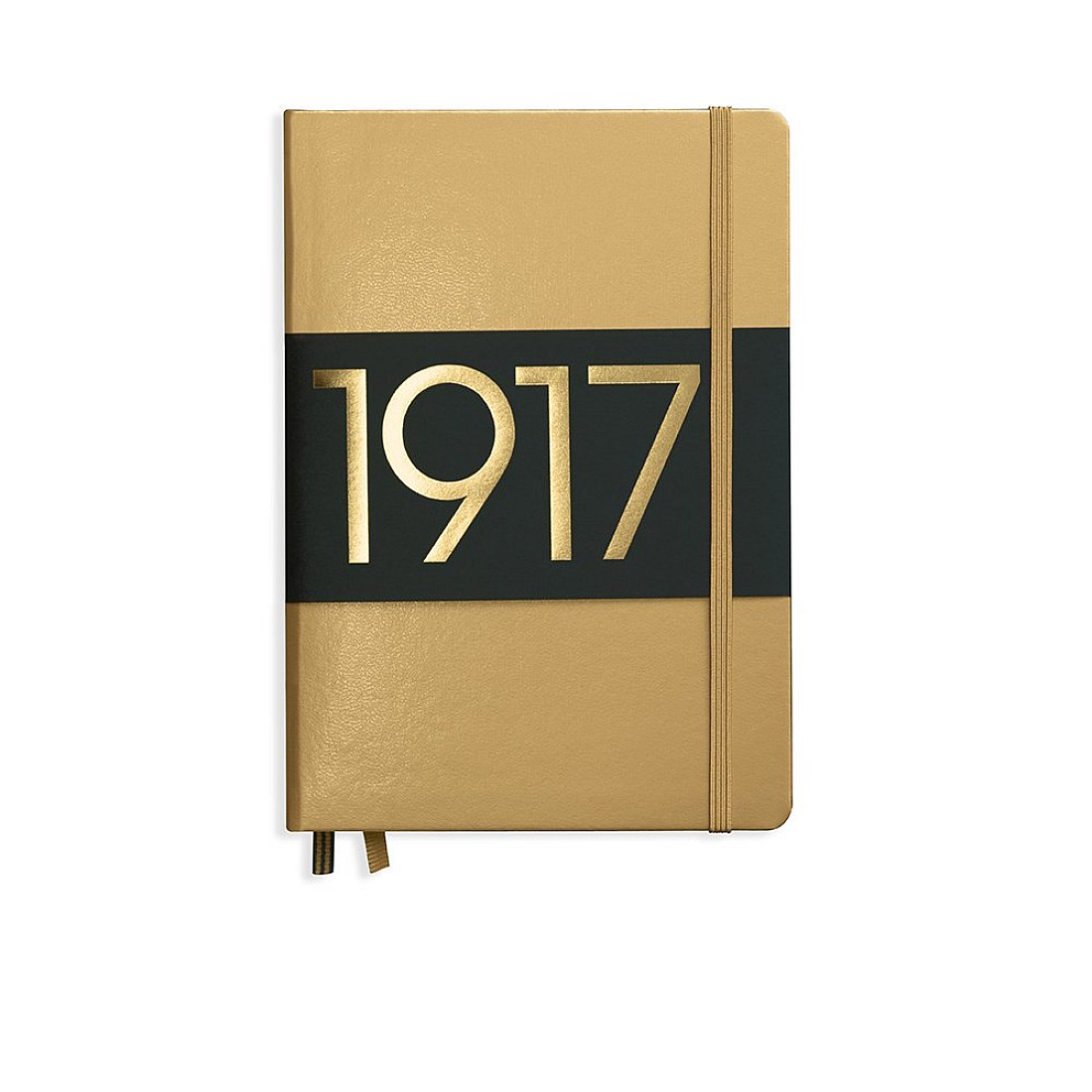 Leuchtturm1917 100th Anniversary Metallic Limited Edition Gold Notebook Medium A5