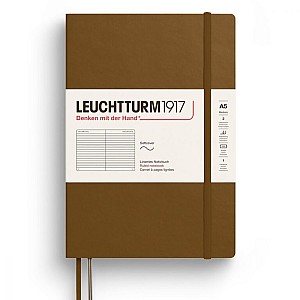 Leuchtturm1917 Softcover Notebook Medium A5 Spice Brown