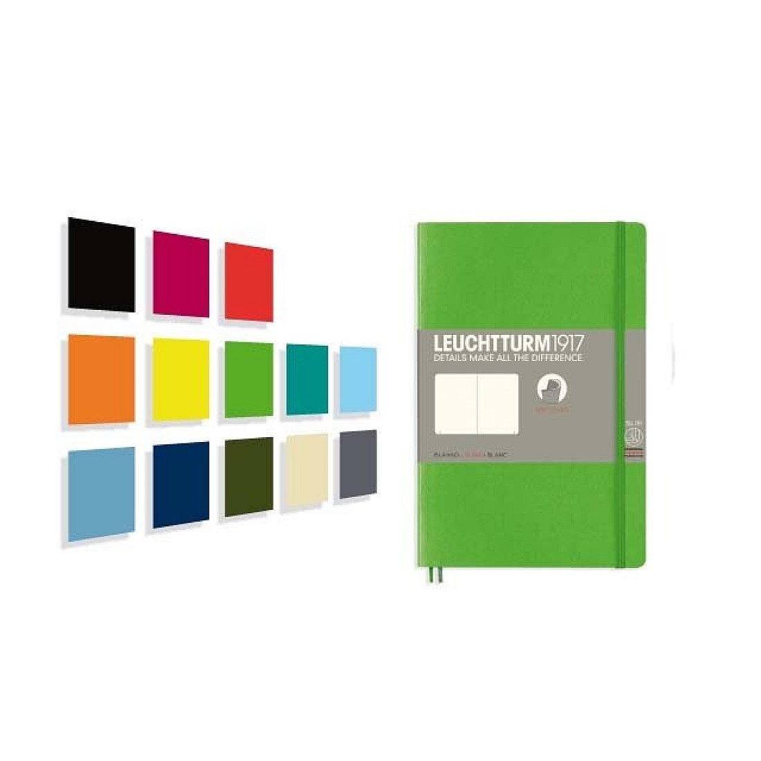 Leuchtturm1917 Softcover Notebook Paperback B6+ (7 colors)