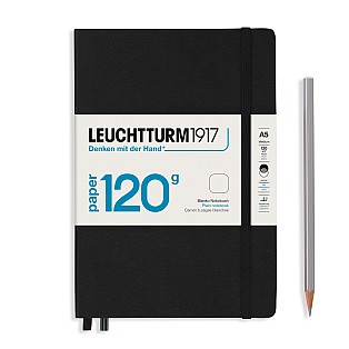 Leuchtturm1917 120G Edition Notebook Medium A5 Black Leuchtturm1917 120G Edition Notebook Medium A5 Black