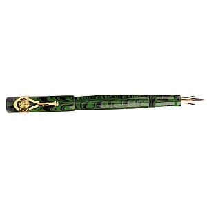 Magna Carta Mag 500 Green Ripple Ebonite GT Vulpen