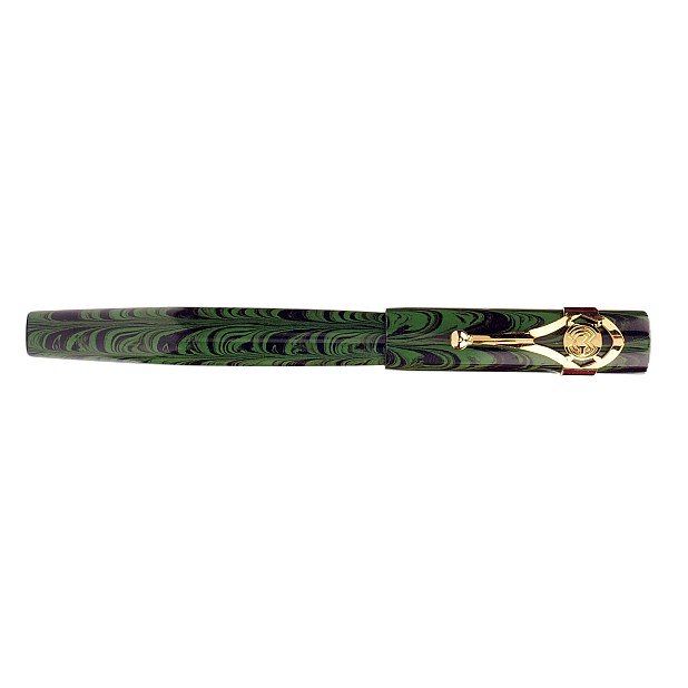 Magna Carta Mag 500 Green Ripple Ebonite GT Vulpen