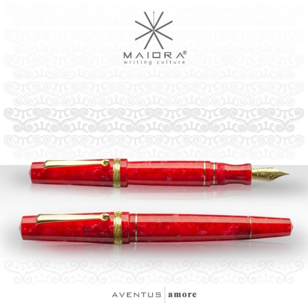 Maiora Aventus Amore (Love) Caneta de Tinta Permanente