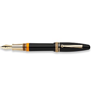Maiora Ogiva Golden Age Black GT Fountain pen Caneta de Tinta Permanente