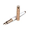 Maybach The Peak II Sterling Silver White Lacquer & Rose Gold Füllfederhalter