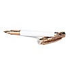 Maybach The Peak II Sterling Silver White Lacquer & Rose Gold Füllfederhalter