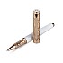 Maybach The Peak II Sterling Silver White Lacquer & Rose Gold Tintenroller
