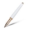 Maybach The Peak II Sterling Silver White Lacquer & Rose Gold Tintenroller