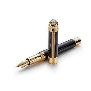 Maybach The Peak I Lustrous Midnight Black GT Fountain Pen