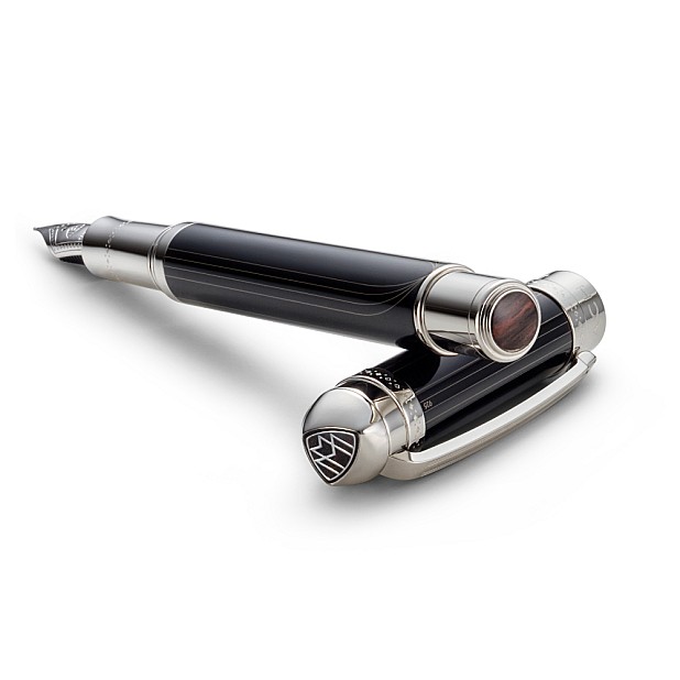 Pluma Estilográfica Maybach The Peak I Lustrous Midnight Black PT