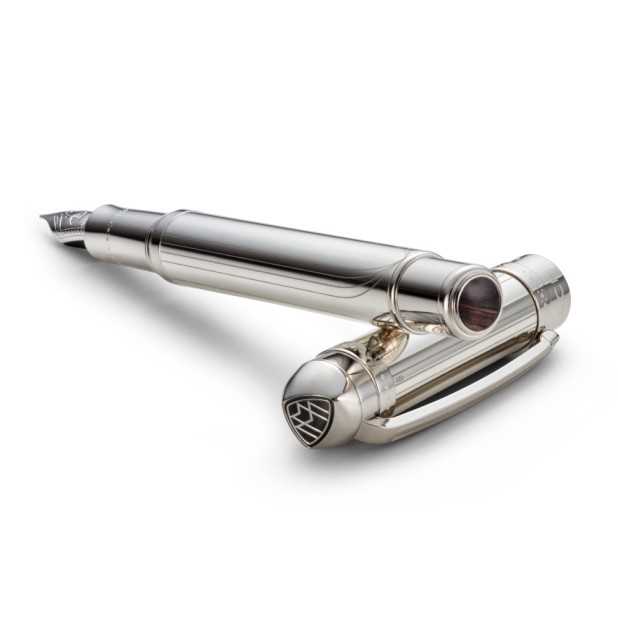Maybach The Peak I Sterling Silver PT Fountain Pen