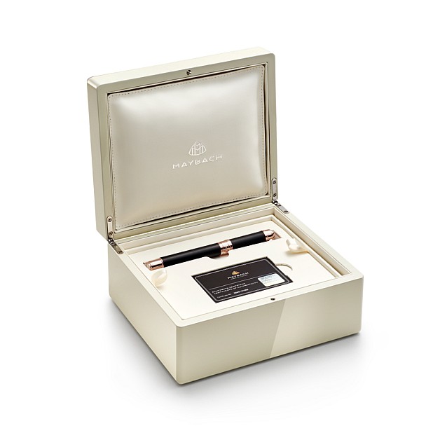 Maybach The Peak I Volcanic Black RGT Fountain Pen