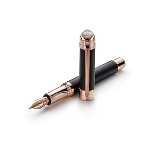 Maybach The Peak I Volcanic Black RGT Fountain Pen
