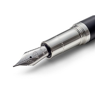 Maybach The Peak I Volcanic Black PT Fountain Pen