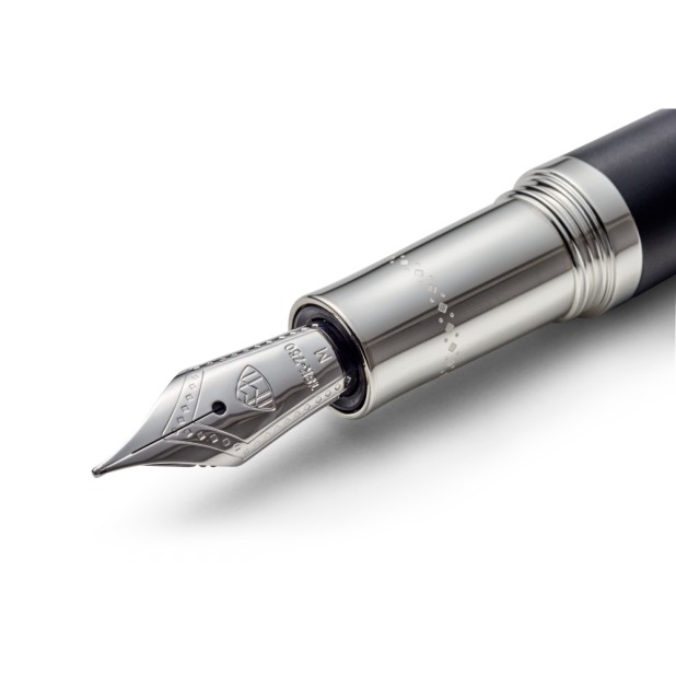 Maybach The Peak I Volcanic Black PT Fountain Pen