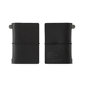 Traveler's Company 20th Anniversary Card Size Black Notebook Set