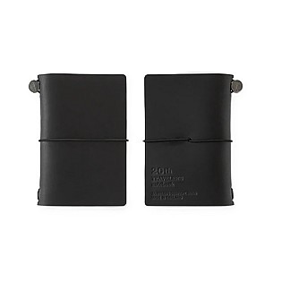 Traveler's Company 20th Anniversary Card Size Black Notebook Set