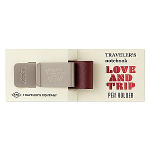 Traveler's Company Love and Trip Red LE Penholder
