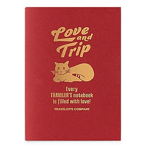 Traveler's Company Refill Passport Love and Trip LE Notebook