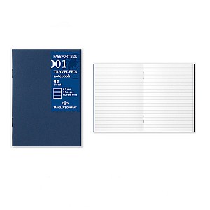 Traveler's Company Refill Passport 001 Lined Notebook