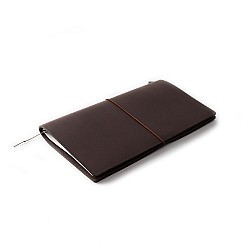 Traveler's Company Regular Brown Notebook