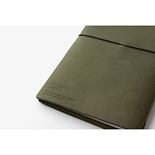 Traveler's Company Regular Olive Notebook