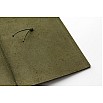 Traveler's Company Regular Olive Caderno de Notas