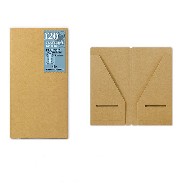 Traveler's Company Refill Regular 020 Kraft File