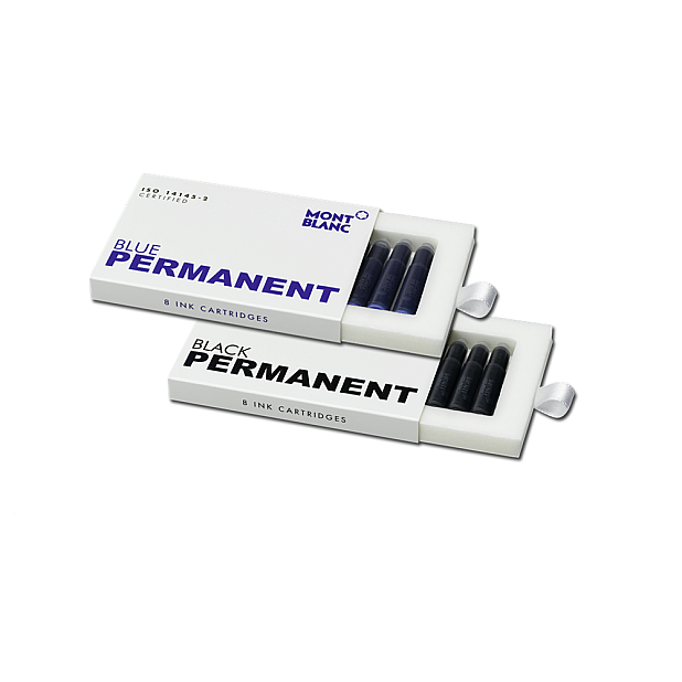 Montblanc Permanent Ink - Ink Cartridges (2 colors)
