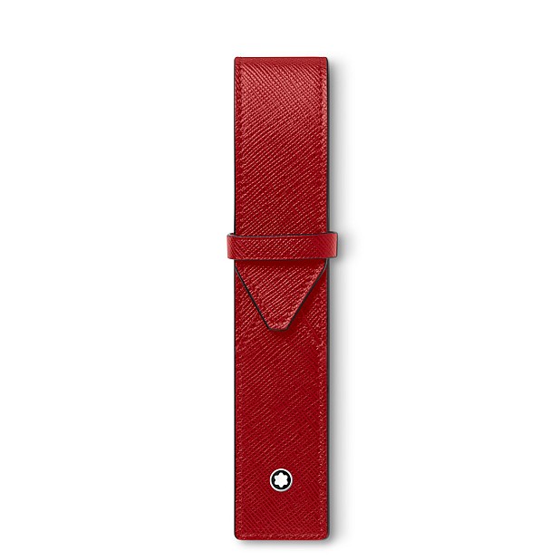 Montblanc Sartorial Red Hard Pen Pouch (Single)